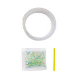 Maxbell Bubble Blowing Double Sided Tape Wall Mount Tape Creative DIY Crafts Sticky Green Sequins