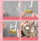 Maxbell Bubble Blowing Double Sided Tape Wall Mount Tape Creative DIY Crafts Sticky Green Sequins