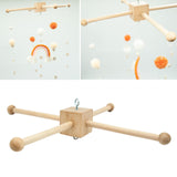 Maxbell Wooden Mobile Bracket DIY Wind Chime Centerpiece Crafts for Home