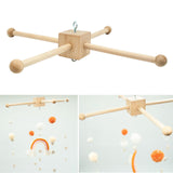 Maxbell Wooden Mobile Bracket DIY Wind Chime Centerpiece Crafts for Home