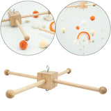 Maxbell Wooden Mobile Bracket DIY Wind Chime Centerpiece Crafts for Home