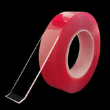 Maxbell Double Sided Tape Mounting Tape Adhesive Tape Reusable Hooks Mount Tape Width 2cm