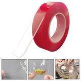Maxbell Double Sided Tape Mounting Tape Adhesive Tape Reusable Hooks Mount Tape Width 3cm