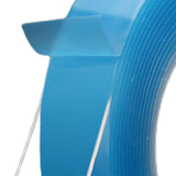 Maxbell Acrylic Blow Bubbles Tape Blue Wall Mount Tape DIY Crafting Removable Sticky Length 1M