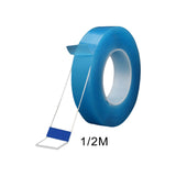 Maxbell Acrylic Blow Bubbles Tape Blue Wall Mount Tape DIY Crafting Removable Sticky Length 1M
