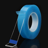 Maxbell Acrylic Blow Bubbles Tape Blue Wall Mount Tape DIY Crafting Removable Sticky Length 1M