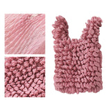 Maxbell Flexible Stretch Bag Shopping Bag Tote Washable Grocery Storage Bag Portable Pink