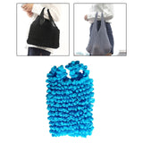 Maxbell Flexible Stretch Bag Shopping Bag Tote Washable Grocery Storage Bag Portable Sky Blue