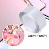 Maxbell Multifunctional Double Sided Tape for Blowing Bubble DIY Craft Sensory Toy 3 Meter