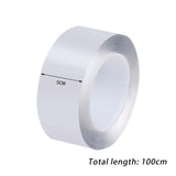 Maxbell Multifunctional Double Sided Tape for Blowing Bubble DIY Craft Sensory Toy 1 Meter