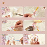 Maxbell Nano Tape with Straws and Beads Non Marking Reusable for Classroom DIY Craft