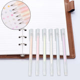 Maxbell 6 Pack Dot Glue Pens Sticks with 6 Refills Professional for Collages Posters