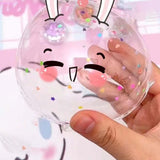 Maxbell bubble Balloons Blowing Tape Adhesive Mounting Tape Sensory Toy Clear 3cm Wide 1m Long