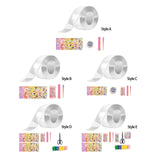 Maxbell Bubble Blowing Double Sided Tape Reusable Transparent Tape Mounting Tape Style A