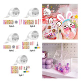 Maxbell Bubble Blowing Double Sided Tape Reusable Transparent Tape Mounting Tape Style A