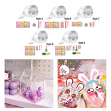 Maxbell Bubble Blowing Double Sided Tape Reusable Transparent Tape Mounting Tape Style A