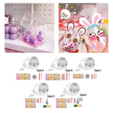 Maxbell Bubble Blowing Double Sided Tape Reusable Transparent Tape Mounting Tape Style A