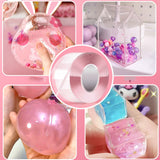 Maxbell Bubble Blowing Double Sided Tape Reusable Transparent Tape Mounting Tape Style A
