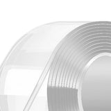 Maxbell Bubble Blowing Double Sided Tape Reusable Transparent Tape Mounting Tape Style A