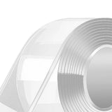 Maxbell Bubble Blowing Double Sided Tape Reusable Transparent Tape Mounting Tape Style B