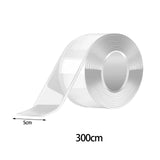 Maxbell Bubble Blowing Double Sided Tape Reusable Transparent Tape Mounting Tape Style B