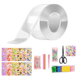 Maxbell Bubble Blowing Double Sided Tape Reusable Transparent Tape Mounting Tape Style E
