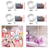 Maxbell Double Sided Tape Clear 3cm Width DIY for Relax Birthday Gift Party 100cm
