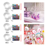 Maxbell Double Sided Tape Clear 3cm Width DIY for Relax Birthday Gift Party 100cm