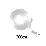 Maxbell Double Sided Tape Clear 3cm Width DIY for Relax Birthday Gift Party 300cm
