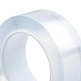 Maxbell High Sticky Width 3cm Clear Nano Tapes Waterproof Non Marking for DIY Craft 3cm 1 Meter