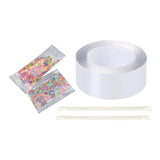 Maxbell Bubble Blowing Double Sided Tape Nano Tape Non Trace Waterproof Tape Strong Length 100cm