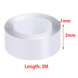 Maxbell Bubble Blowing Double Sided Tape Nano Tape Non Trace Waterproof Tape Strong Length 200cm