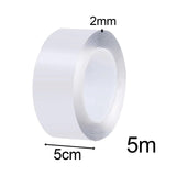 Maxbell Blow Bubbles Balloons Nano Double Sided Tape Creative Two Sided Adhesive 2mmx5cmx5m