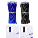 Maxbell 20Pcs Heat Erasable Gel Ink Pen Refills Magic for Writing Tailors Quilting Blue