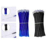 Maxbell 20Pcs Heat Erasable Gel Ink Pen Refills Magic for Writing Tailors Quilting Blue