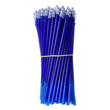 Maxbell 20Pcs Heat Erasable Gel Ink Pen Refills Magic for Writing Tailors Quilting Blue