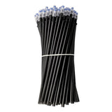 Maxbell 20Pcs Heat Erasable Gel Ink Pen Refills Magic for Writing Tailors Quilting Black