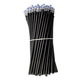 Maxbell 20Pcs Heat Erasable Gel Ink Pen Refills Magic for Writing Tailors Quilting Black