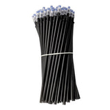 Maxbell 50Pcs Erasable Pen Refills Drawing Replace Markers Stationery Supplies Black