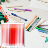 Maxbell 20x Erasable Pen Refills Fine Point 0.5mm Portable for Marking Office Home
