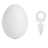 Maxbell DIY Unpainted Easter Eggs Kit 50Pcs for Kids Decorative Accessories Portable