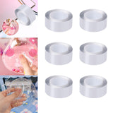 Maxbell Heavy Duty Double Sided Tape Removable Picture Hanging Strips Reusable 3cmx2cmx1mm
