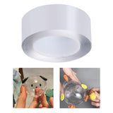 Maxbell Heavy Duty Double Sided Tape Removable Picture Hanging Strips Reusable 3cmx1mx2mm