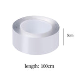 Maxbell Heavy Duty Double Sided Tape Removable Picture Hanging Strips Reusable 5cmx1mx2mm