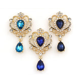 Maxbell 10Pcs Alloy Rhinestone Buttons Flat Back for Wedding Cardmaking Scrapbook