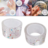 Maxbell Glitter Nano Tape Traceless Waterproof for Classroom DIY Craft Supplies 3cm