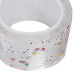 Maxbell Glitter Nano Tape Traceless Waterproof for Classroom DIY Craft Supplies 5cm