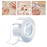 Maxbell Acrylic Bubble Blowing Double Sided Tape Transparent Color Interesting 15mmx1mx2mm