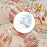Maxbell Acrylic Bubble Blowing Double Sided Tape Transparent Color Interesting 24mmx1mx2mm