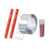 Maxbell Blow Bubbles Double Sided Tape Relaxing Traceless Tapes Strips DIY Crafts 1mmx5cmx3meters